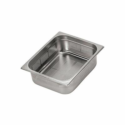 TEGLIA GASTRONORM FORATA INOX 1/1 H65