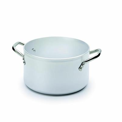 CASSERUOLA ALTA 2/M ALLUMINIO CM.28