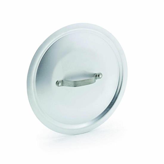 COPERCHIO TONDO PESANTE ALLUMINIO CM.28