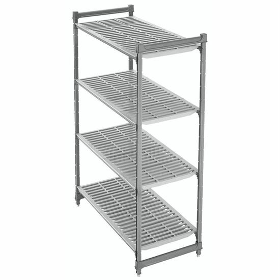 UNITA' BASE SCAFFALE BASICS 46x107x183 C/4 RIPIANI GRIGLIATI