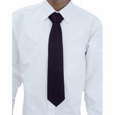 Cravatta nera poly 100%