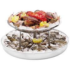 Alzata per crudo 2/piani cm.45/36 h.28