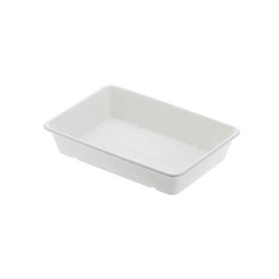 VASSOIO FONDO RETTANG.IN POLPA 50/PZ cm.23x15.5x4.5h