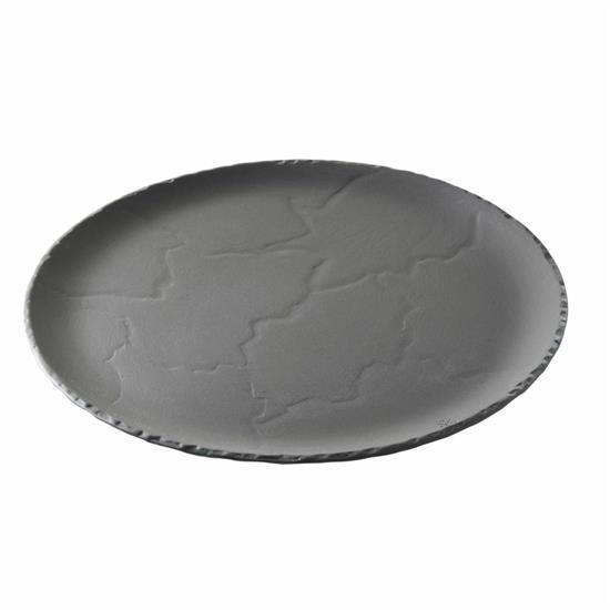 BASALT VASSOIO TONDO NERO GREGGIA 28,5CM