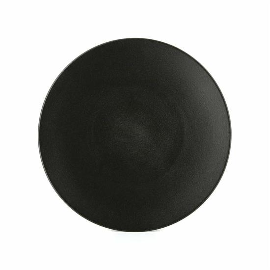 EQUINOXE ASSIETTE PIANO 31CM NERO