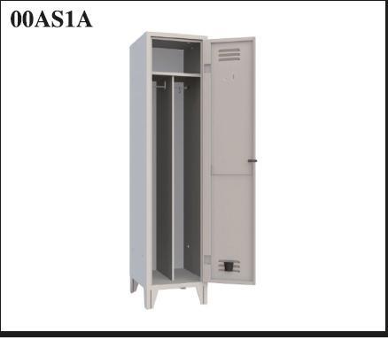 ARMADIETTO SPOGL.C/D 1 POSTO 525X500X1800 H.