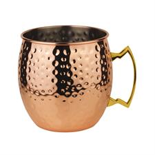 TAZZA MOSCOW MULE RAME MARTELLATO ANTIQUE LT.3