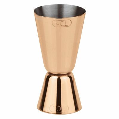Misurino Cocktail Ml 20/40 Inox, Rame