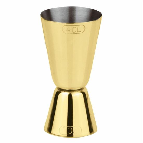 Misurino Cocktail Ml 20/40 Inox, Oro