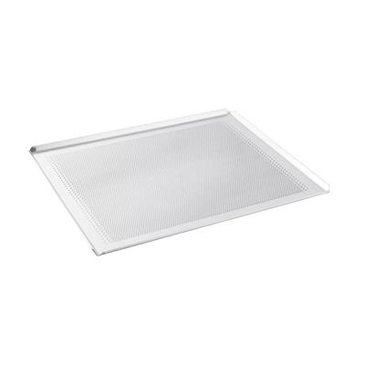 TEGLIA FORATA ALLUMINIO BORDI 45° 32,5X53X1H