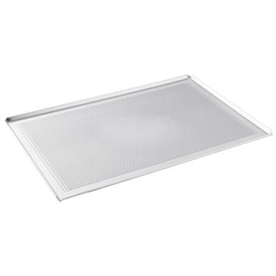 TEGLIA FORATA ALLUMINIO BORDI 45° 60X40X1H