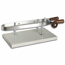 MORSA PROSCIUTTO INOX C/BASE IN MARMO 60X25H15