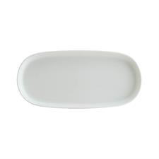HYGGE-PIATTO OVALE CON BORDO CM.21X10