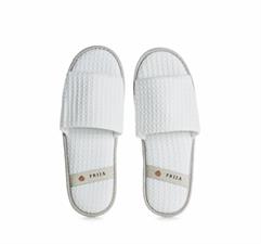 PANTOFOLA IN COTONE A NIDO D'APE UNISEX 100/PZ