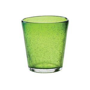 BICCHIERE BOLLICINE VERDE CL.30