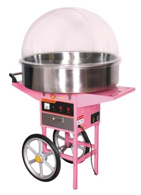 CARRELLO PER ZUCCHERO FILATO DIAM.VASCA CM.53 H.TOT 93