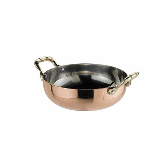 TEGAMINO INOX COLOR RAME 13X4,5