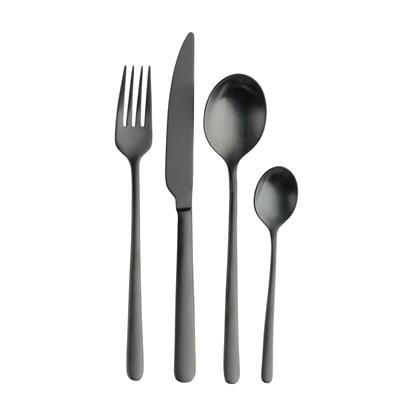 SKY SATIN TREASURE BLACK