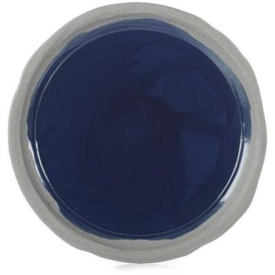 ASSIETTE PIATTO BLEU INDIGO CM28,5