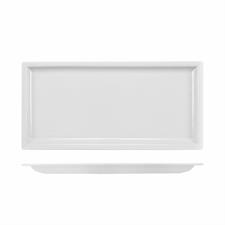 SAN MARINO PIATTO RETTANGOLARE BIANCO CM.35,5X26,5