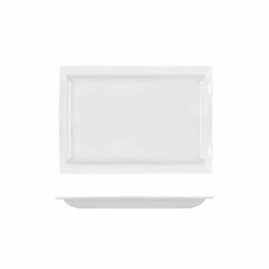 JUSTWHITE-PIATTO RETTANGOLARE CM 27x18 HP7501