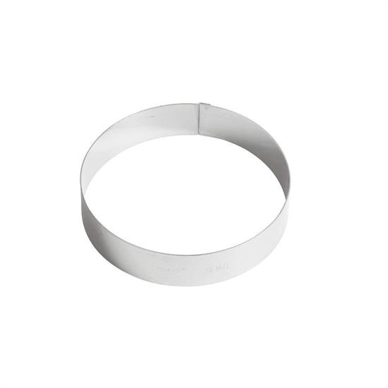 Anello Per Torte Cm 16 Pasticceria Inox