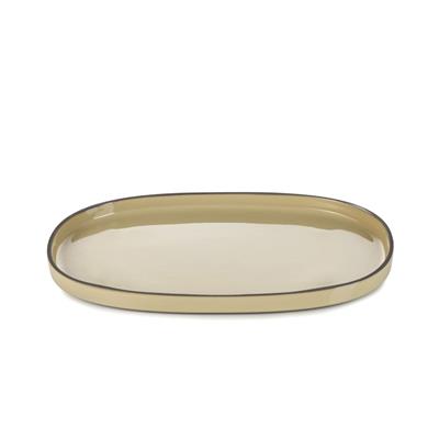 CARACTERE - PIATTO OVALE 35,5X21,8 NOCE MOSCATA