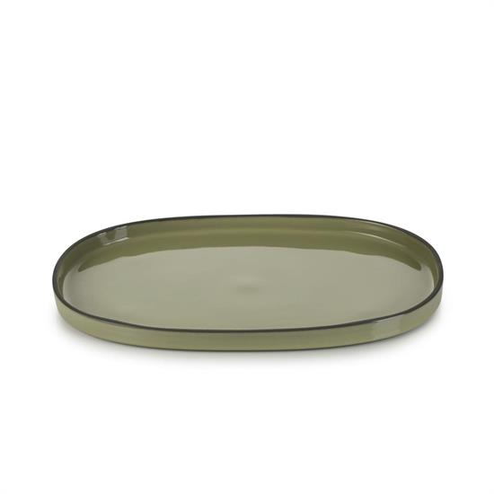 CARACTERE - PIATTO OVALE 35,5X21,8 CARDAMOMO