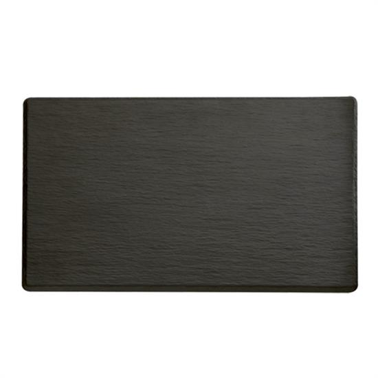 SLATE-VASSOIO MELAM NER GN1.3 32,5X17,5 H1,2 83957