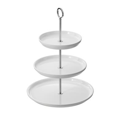 LN ALZATA BIANCA 3 PIANI 32/25/20 H.47 MELAMINA