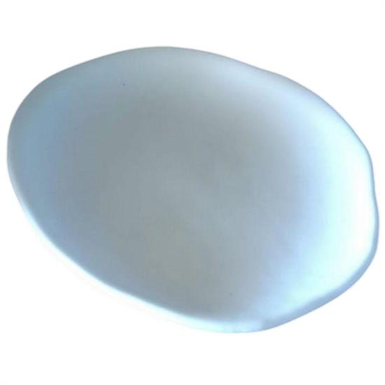 DD - PIATTINO PANE BIANCO MAT IRREGOLARE CM.16