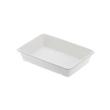 VASSOIO FONDO RETTANG.IN POLPA 50/PZ cm.23x15.5x4.5h