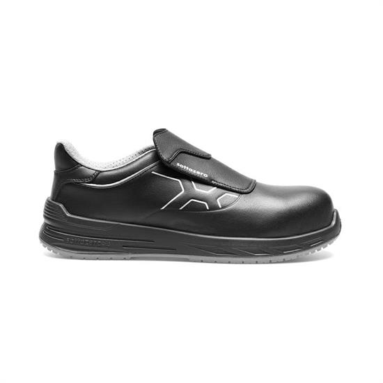 SCARPA BASSA SLIPON WASABI NERA ANTINFORTUNISTICA