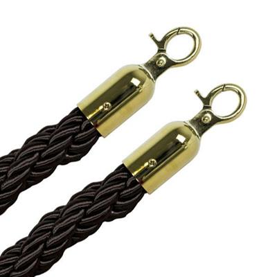 MDL GAMMA CORDONE NERO CON 2 GANCI DORATI