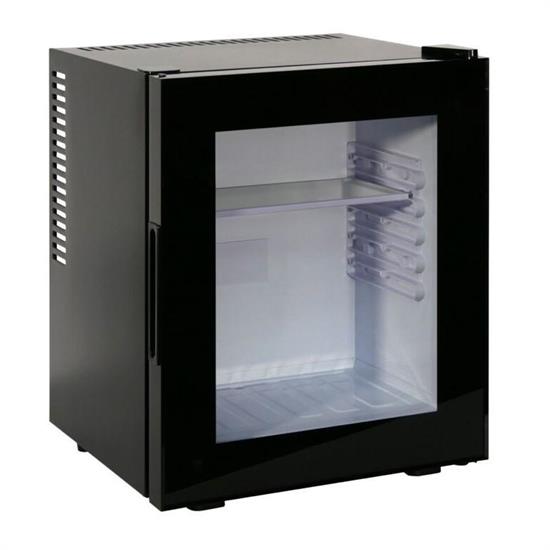 MINIBAR ESSENTIAL LINE 28LT PORTA VETRO 380x380xH475  220-240v