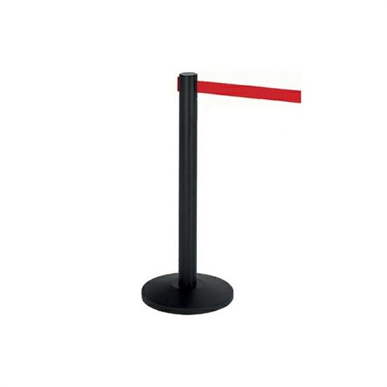 MDL ALFA COLONNA CON NASTRO RETRAIBILE NERO/ROSSO 36X95H