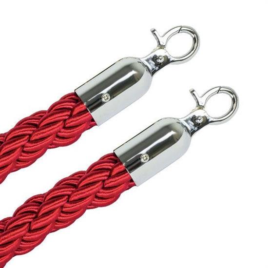 MDL GAMMA CORDONE BORDEAUX C/2 GANCI INOX