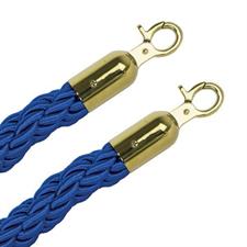 MDL GAMMA CORDONE BLU C/2 GANCI DORATI