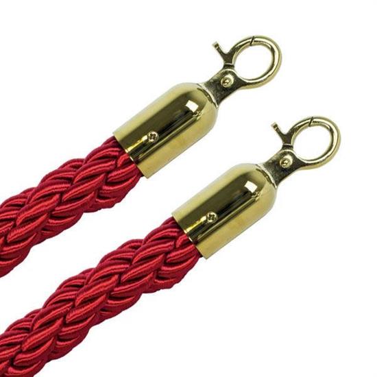 MDL GAMMA CORDONE BORDEAUX C/2 GANCI DORATI
