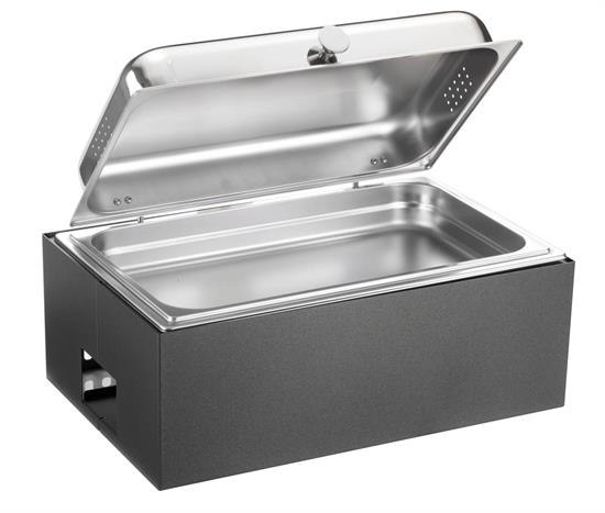 CALEIDO CHAFING DISH RETT.GN 1/1 CHIUSURA A FRIZIONE SALVIA