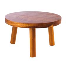 PD - ALZATA LEGNO ACACIA Ø15X10H