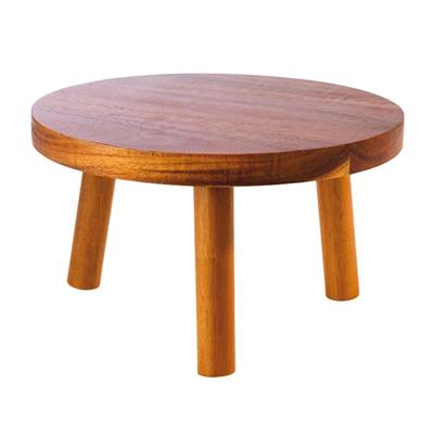 PD - ALZATA LEGNO ACACIA Ø15X10H