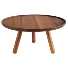 PD - ALZATA LEGNO ACACIA Ø30,5X15H