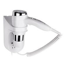 ASCIUGACAPELLI DA PARETE W1600 BIANCO E CROMATO