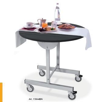 CARRELLO ROOM SERVICE CM80X78H DIAMETRO PIANO CM 80