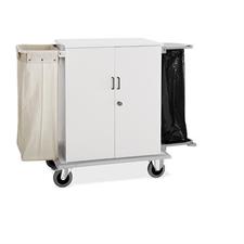 Carrello portabiancheria armadiato,1 sacco portabiancheria, 1 sa