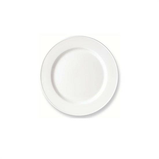Simplicity White Plate Slimline 15.75 cm (6¼)